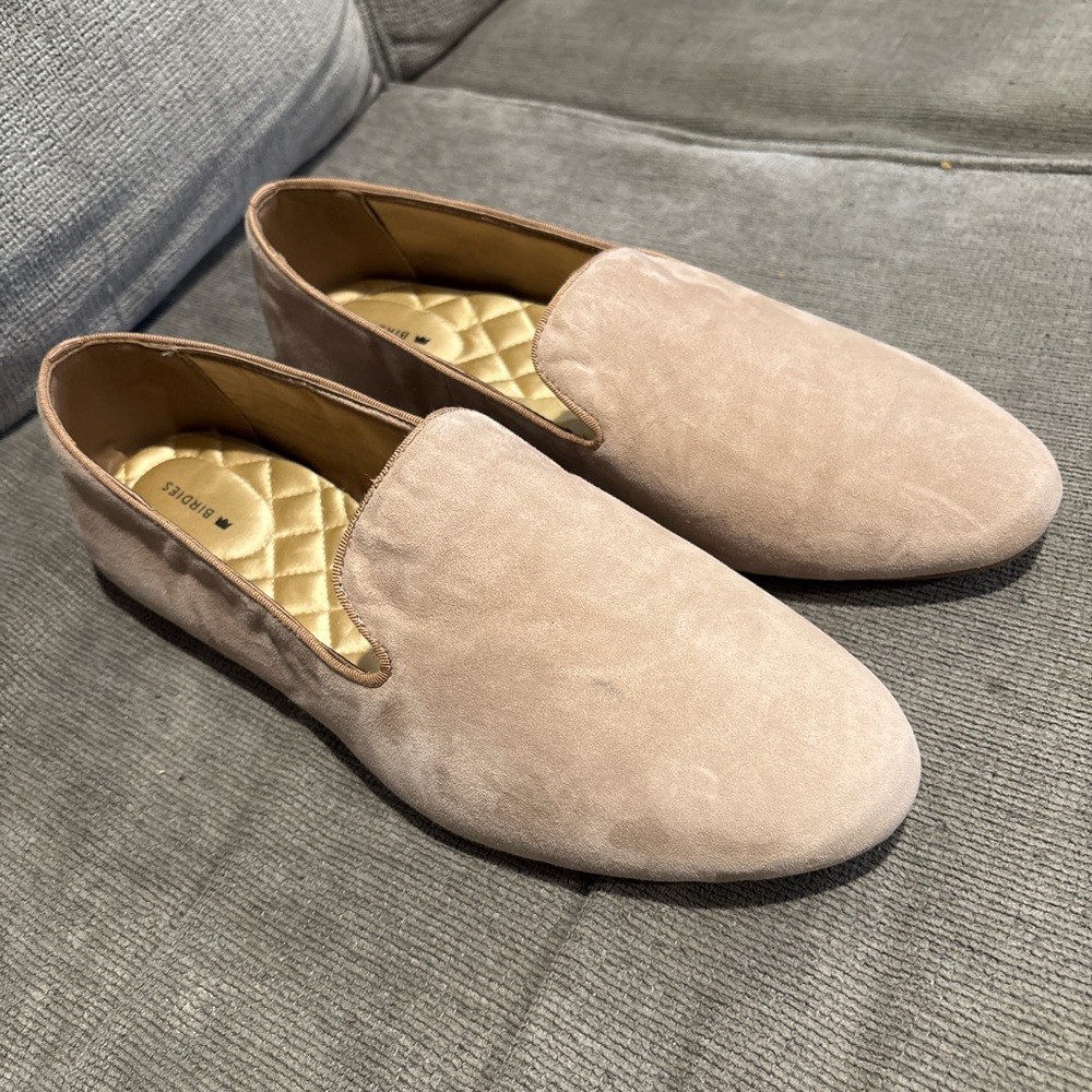 Birdies Beige Slip-On Loafers Womens 13